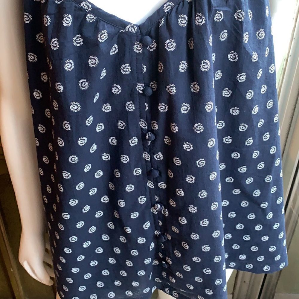 Loft Shell Button Swing Cami - Picture 3 of 7